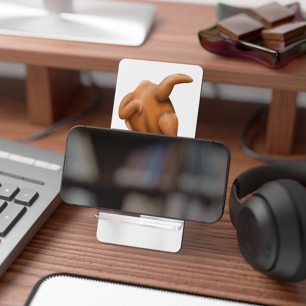 Dabbing Roast Chicken Mobile Display Stand for Smartphones