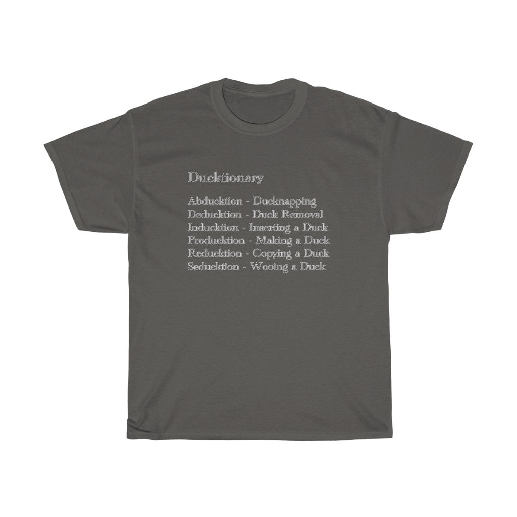 Ducktionary Unisex Heavy Cotton Tee