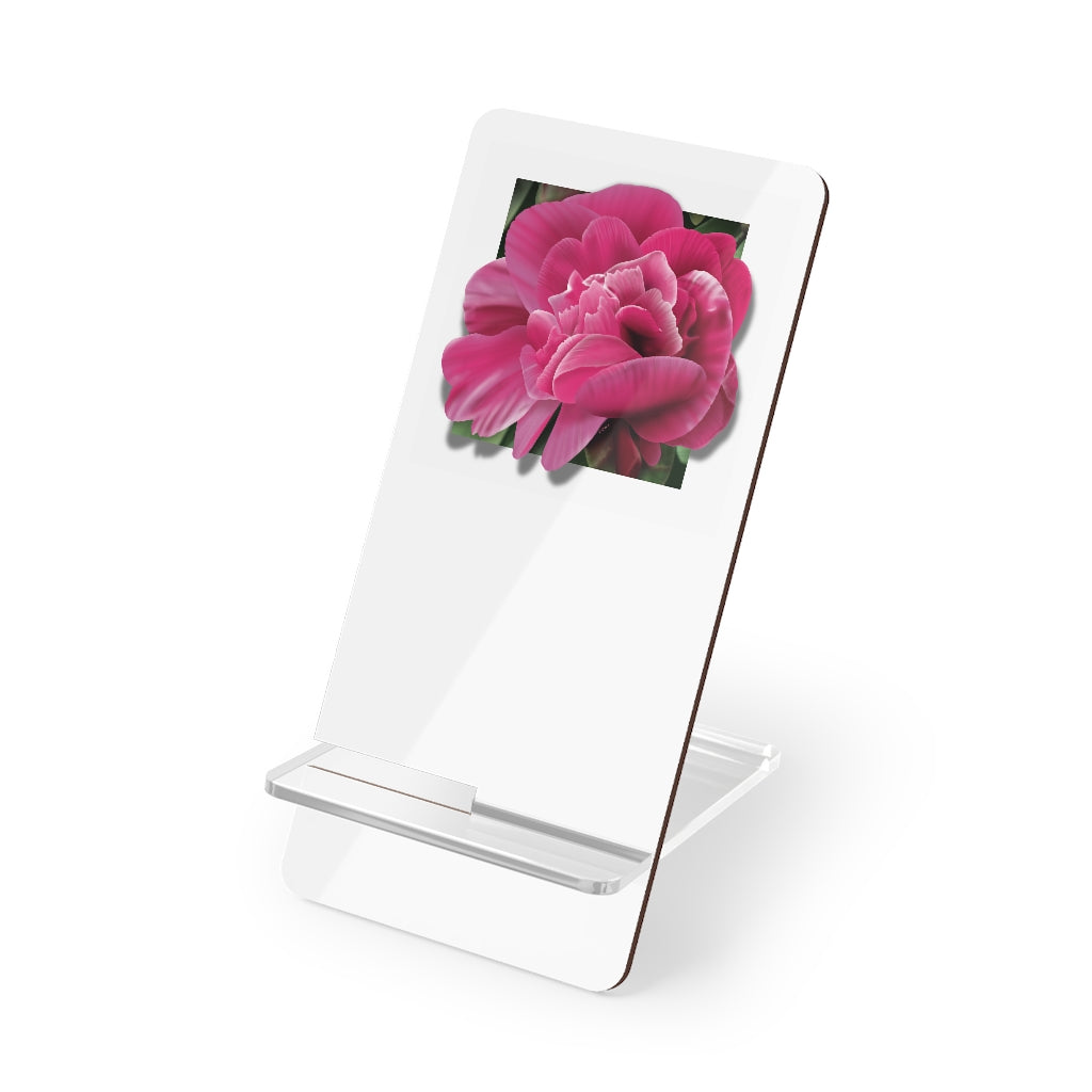 Peony flower Mobile Display Stand for Smartphones