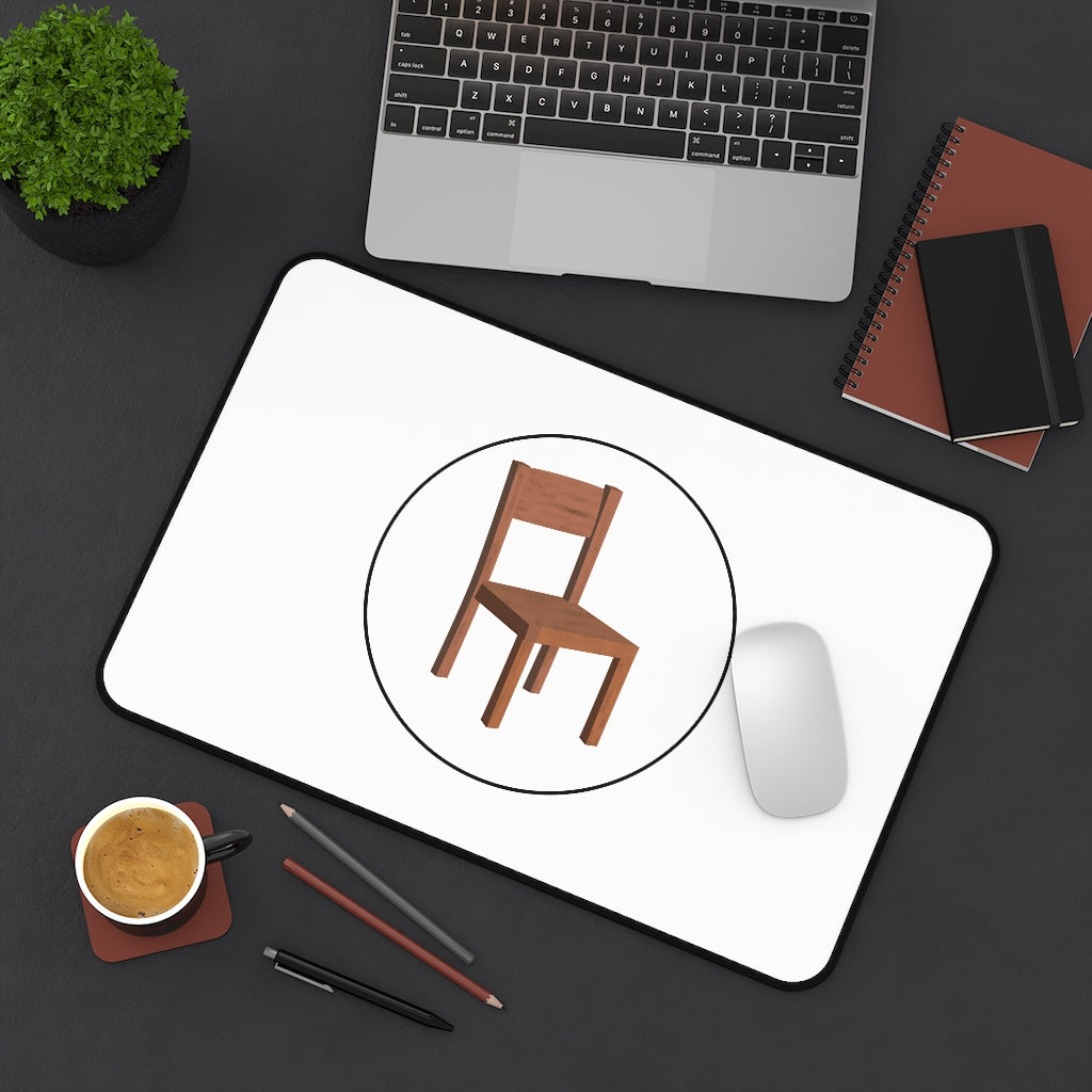 Chair Emoji Desk Mat