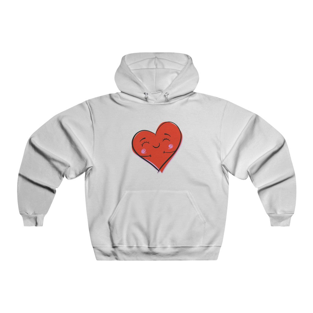 A Cute Heart Men's NUBLEND® Hooded Sweatshirt