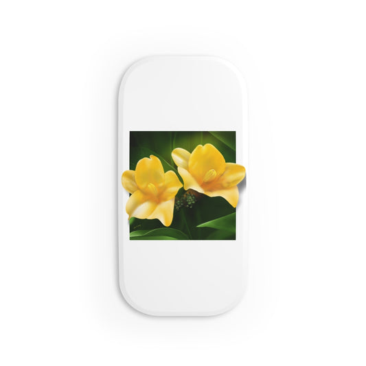 Yellow Jessamine Phone Click-On Grip