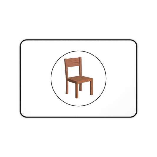 Chair Emoji Desk Mat