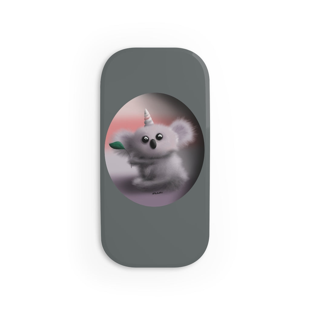 Unicorn Koala Phone Click-On Grip