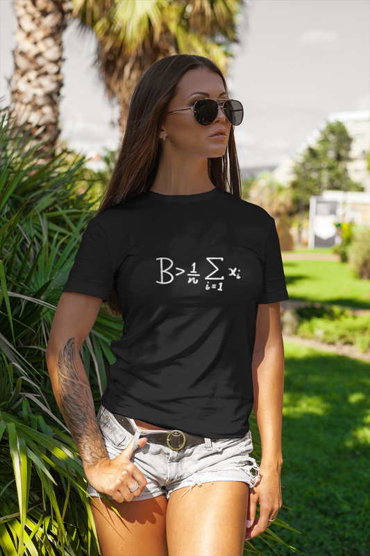 Be Greater Than Average - Unisex Heavy Cotton Tee